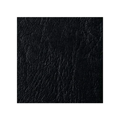 Image of GBC 46700E A4 Leather Grain Binding Covers 250gsm Black