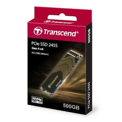 Image of Transcend SSD 500GB M.2 MTE245S (M.2 2280) PCIe Gen4 x4 NVMe TS500GMTE245S E