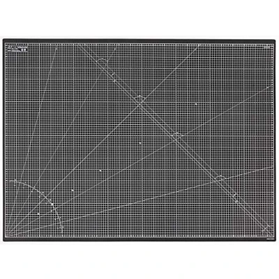 Image of Elan Cutting Mat A0 Black and Taupe, 5 Ply Craft Mat, Self Healing Board Craft, Art 120 x 90, Dressmaking Accessories for Sewing, Quilting, Crafting