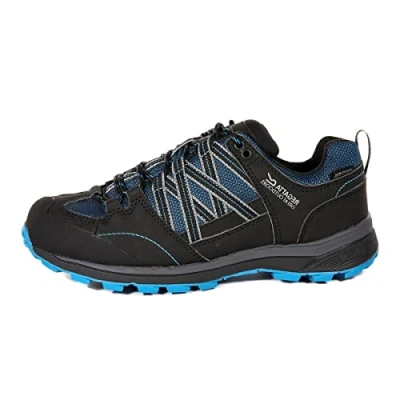 Image of Regatta Women Ldy Samaris Lw II Low Rise Hiking Boots, Blue (Moroccon/blk 408), 5 UK (38 EU)