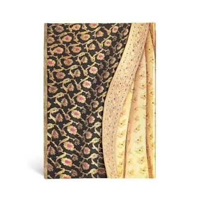 Image of Paperblanks Hardcover Journal Siyah Unlined Midi (130 x 180 mm) (Varanasi Silks and Saris)