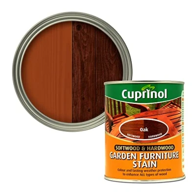Image of CUPRINOL Garden Furniture Stain Exterior Woodcare, Oak,750 ml