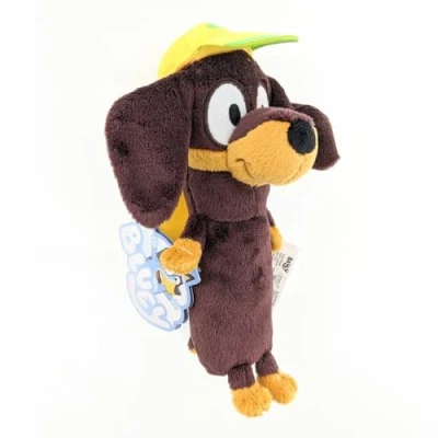 Image of Bluey Friends Snickers Single 8&quot; Plush Toy Genuine Licensed, Brown