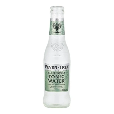Image of Fever Tree Elderflower Tonic Water 200 ml (Pack of 6, Total 24)