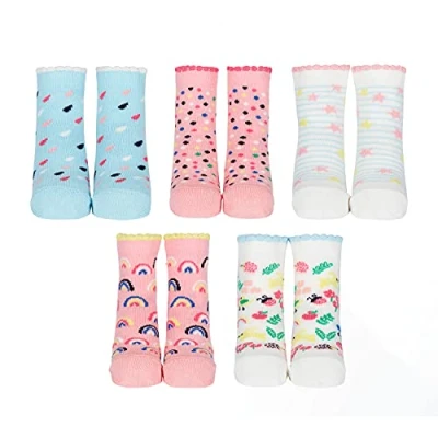 Image of Cucamelon Baby Whoopsy Daisy Sock Gift, Multi, One Size