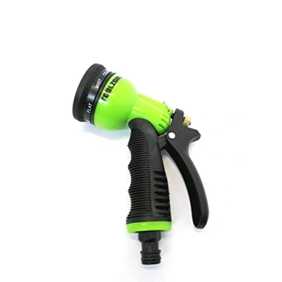 Image of Dunnet Tools 8 Dial Garden Hose Spray Gun Water Pipe Connector Tool Attachments Guns Nozzles Sprayers Watering Equipment