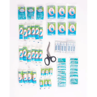 Image of Astroplast 1047016 Wallace Cameron Refill Kit Food Hygiene for 50 Persons, Mixed, 128 Count (Pack of 1)