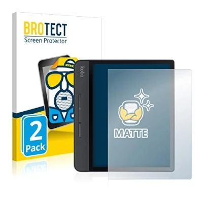 Image of brotect Screen Protector Anti Glare compatible with Kobo Forma (2 Pack) Matte, Fingerprint Protection Film