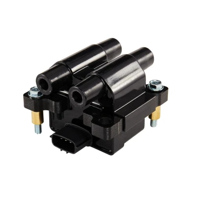 Image of 22433AA500, 22433AA50A, 22433AA580, 22433AA58A Ignition Coil HELLA 5DA 358 057 841 4 pin connector Block SUBARU: Outback III, Legacy