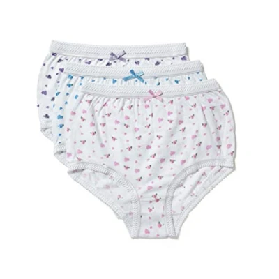Image of Marlon Women&#039;s Sofia Full Brief, Multicolour (Print (White Ground) Print Ground), 22 (Size: 20/22) (Pack of 3)