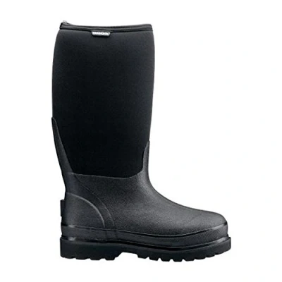 Image of BOGS Mens Rancher Black Insulated Neoprene Warm Wellington Non Slip Boots 69142 6 UK 40 EU