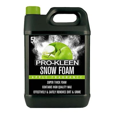 Image of 5L of Pro Kleen Apple Snow Foam with Wax Super Thick, pH Neutral &amp; Non Caustic Extremely Powerful Easy To Use