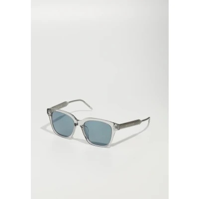 Image of Giorgio Armani Unisex Sunglasses, Size: 52, Trasparent grey/blue