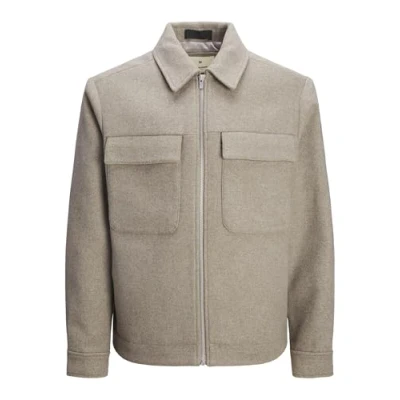 Image of Jack &amp; Jones Premium Jprblurussel Jacket Light jacket, Men&#039;s, Size: XL, Greige