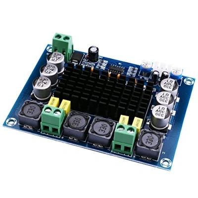 Image of DollaTek 120Wx2 TPA3116D2 Audio Stereo Digital Power Amplifier DC12 26V AMP Module PCB Mini Board Dual Channel for Home Theater