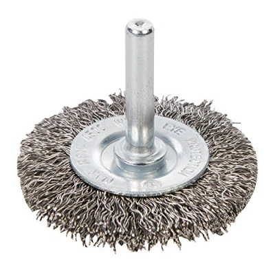 Image of Silverline Rotary Stainless Steel Wire Wheel Brush 50mm