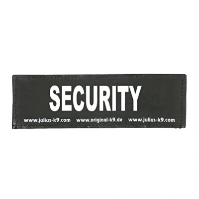 Image of Interchangeable Patches, 1 pair, SECURITY, Size: Baby 1, Black