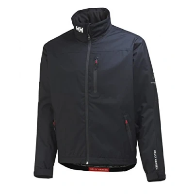 Image of Helly Hansen Mens Crew Midlayer Jacket, XS, Navy