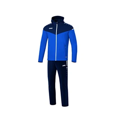 Image of JAKO Men&#039;s Champ 2.0 Hooded Presentation Suit, Royal/Navy, 4XL