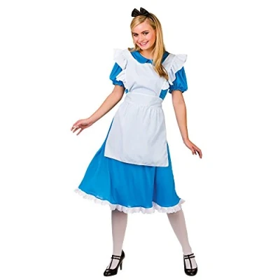 Image of Adult Womens Storybook Alice Fancy Dress Costume X Large (22 24)