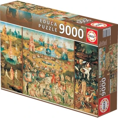Image of Educa 14831 The Garden of Earthly Delights, Hieronymus Bosch 9000 pieces XXL Puzzle