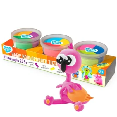 Image of 3 Cups Multi Coloured Lovin Modeling Set with Colour Dough, Craft Kits for Kids Arts and Crafts Dough Modelling Sculpting Playdough Ideal Creative Activity Kit