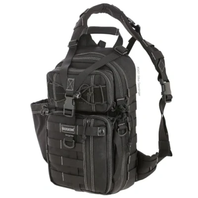 Image of Maxpedition Sitka Gearslinger Army Shoulder Pack Messenger Sling Carry Bag Black