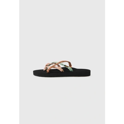 Image of Teva Olowahu Mules, Women&#039;s, Size: 7.5, Mixed maple sugar multi shoes
