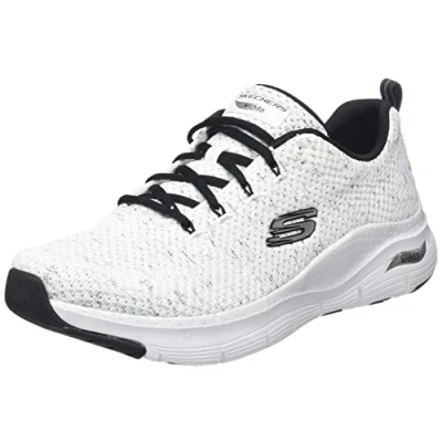 Image of Skechers Women&#039;s Arch FIT Sneaker, White, 4 UK
