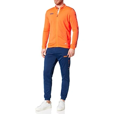 Image of JAKO Striker 2.0 M9119 Men&#039;s Tracksuit Polyester Flame/Navy