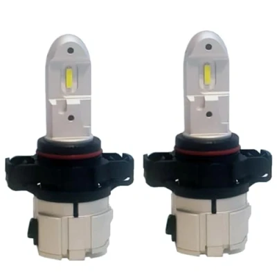 Image of ARH Auto Accessories LED PSX24W Fog Light Bulbs, 12 V, 24 W, Pack of 2 (White)