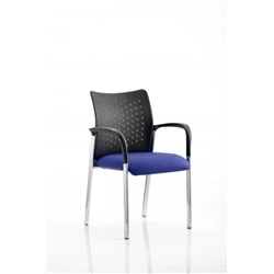 Image of Academy Visitor Chair Serene Colour Seat With Arms KCUP0003
