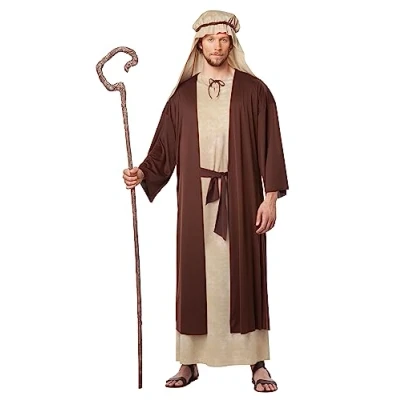 Image of California Costumes 1317 Saint Joseph Religious Adult Sized Costumes, Solid, Natural, Medium