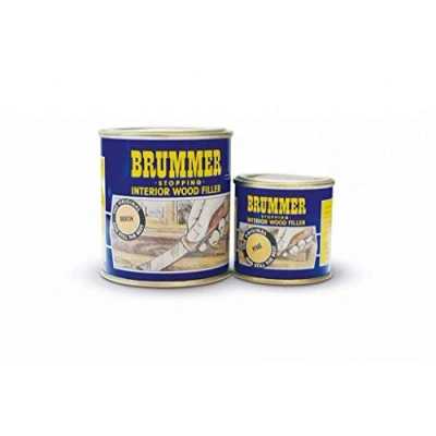 Image of Brummer BM20401 Interior Wood Filler White 250g
