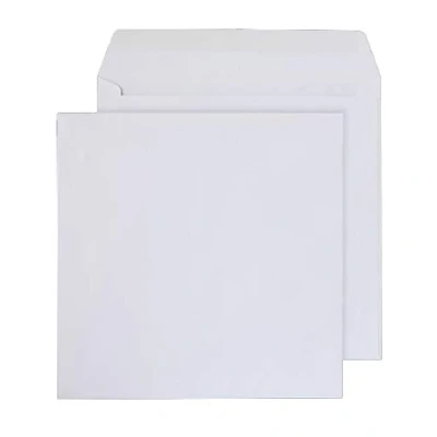 Image of Blake Purely Everyday 165 x mm 100 gsm Square Wallet Gummed Envelopes (0165SQ) White Pack of 500