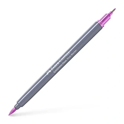 Image of Faber Castell Creative Studio Goldfaber Aqua Dual Marker, Light Magenta, Single For Art, Craft, Drawing, Sketching, Home, School, University, Colouring