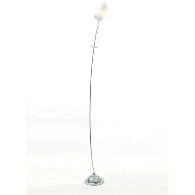 Image of Lucia Floor Lamp In Line Dimmer G9 Polished Chrome, NOT LED/CFL Compatible