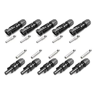 Image of Stäubli 5 Pairs MC4 Male to Female + 4 6 mm² Type PV KBT4/6I