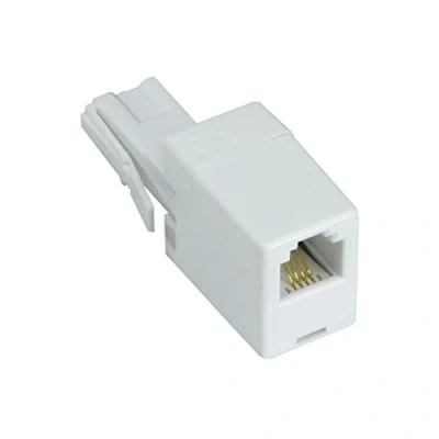 Image of UK/US Adaptor to Convert a US RJ11 Plug into UK BT