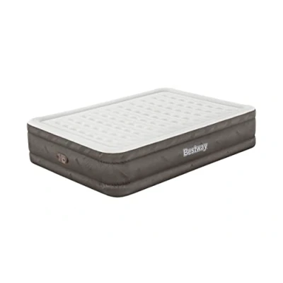 Image of Bestway Air Bed Premium Fortech Queen AirBed Complete with Built in AC Pump and Carry Bag