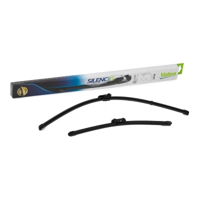 Image of 52148419, 52148421 Wiper blade VALEO SILENCIO X.TRM 574747 650, 400mm Front Beam with spoiler for left hand drive vehicles Top Lock