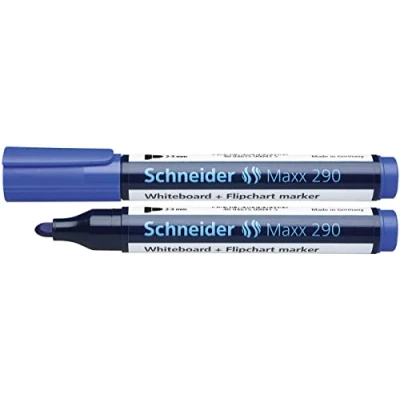 Image of Schneider 290 Marker For Whiteboard And Flipchart Blue