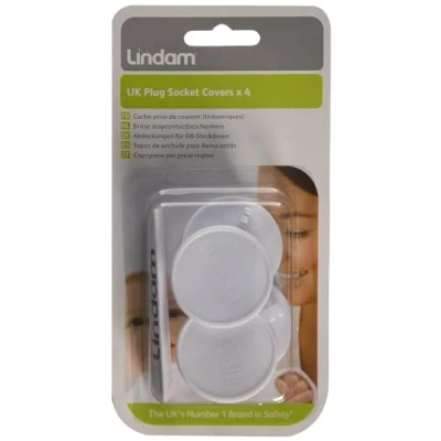 Image of Lindam Socket Covers pack of 4