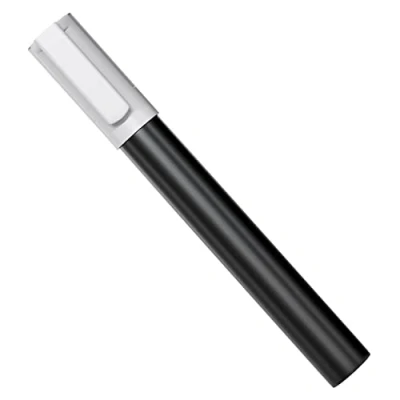 Image of The Magnet Shop TMS White Chalk Pen for Blackboards Liquid Marker Chalkboards with Reversible Tip use on Windows, Labels and Glass Wipeable, Toxic Free Washable [Bold 6mm]