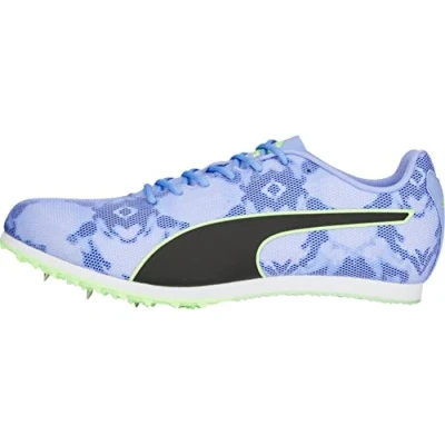 Image of PUMA Men&#039;s Evospeed Star 8 Track and Field Shoe, Elektro Purple White Black, 10 UK