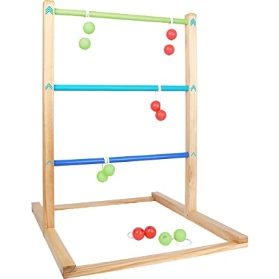 Image of Small Foot 12034 &quot;Active Wooden Throwing, Outdoor Game for Young and Old, from 3 Years, Multicoloured