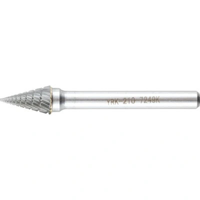 Image of York 9.5X16MM Conical Shape Carbide Burr Cut 9