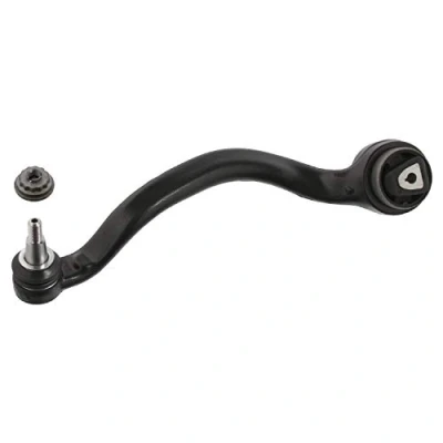 Image of 31126773949 Suspension Arm FEBI BILSTEIN 36837 with lock nuts bearing(s), ball joint Front, Front Axle Left Control Cast Steel BMW: X5