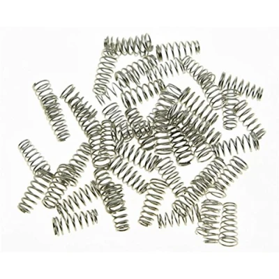 Image of 50x Nickel Strat Tele Single Coil Pickup Spring Mounting Springs