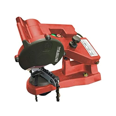 Image of Faithfull Power Plus CHAINSS 230V Electric Chainsaw Sharpener, Metal, Red, SMALL